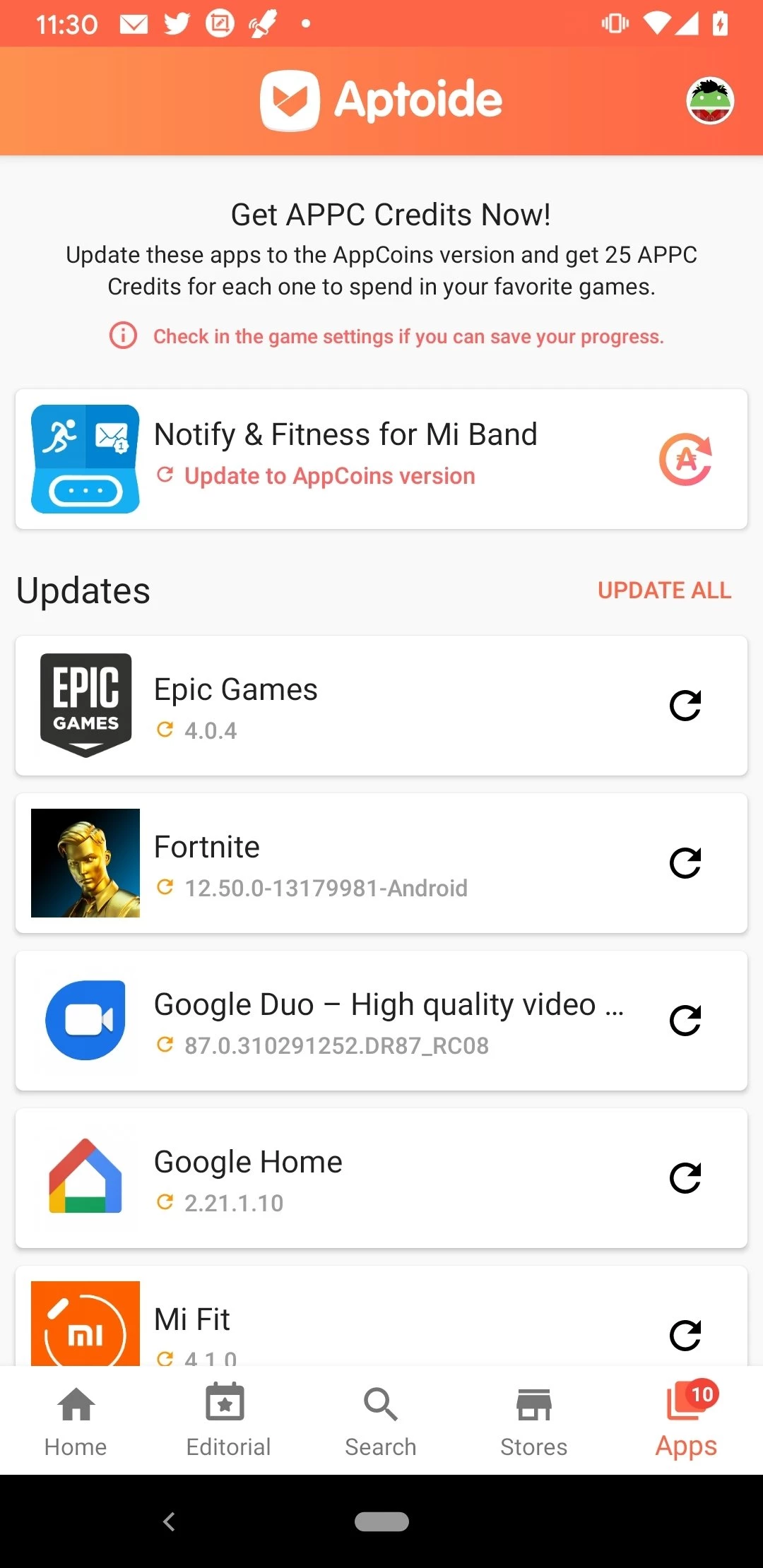 Aptoide — ekran görüntüsü 1